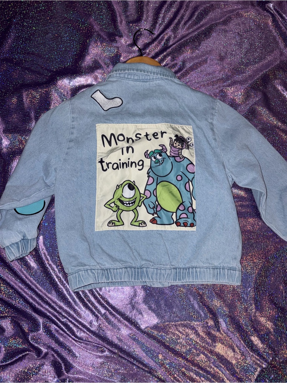 Exclusive Disney Monsters Inc. Toddler Denim Jacket